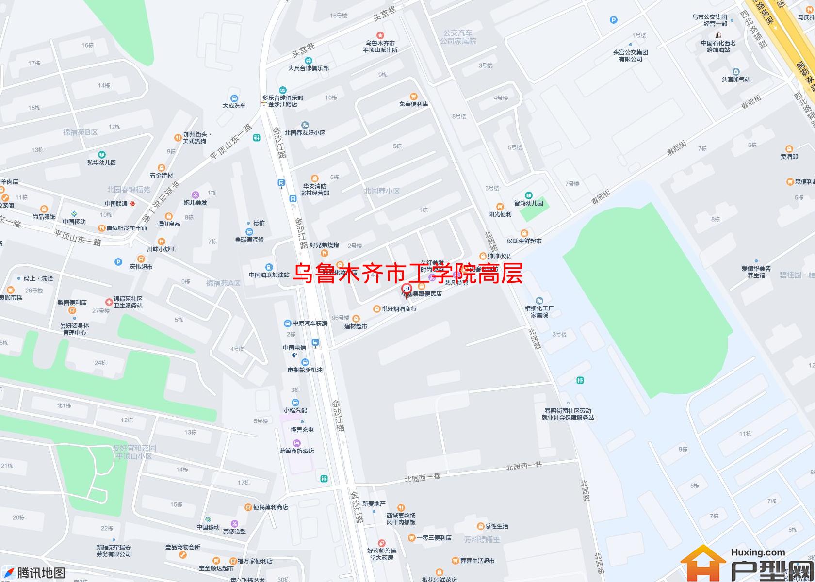工学院高层小区 - 户型网