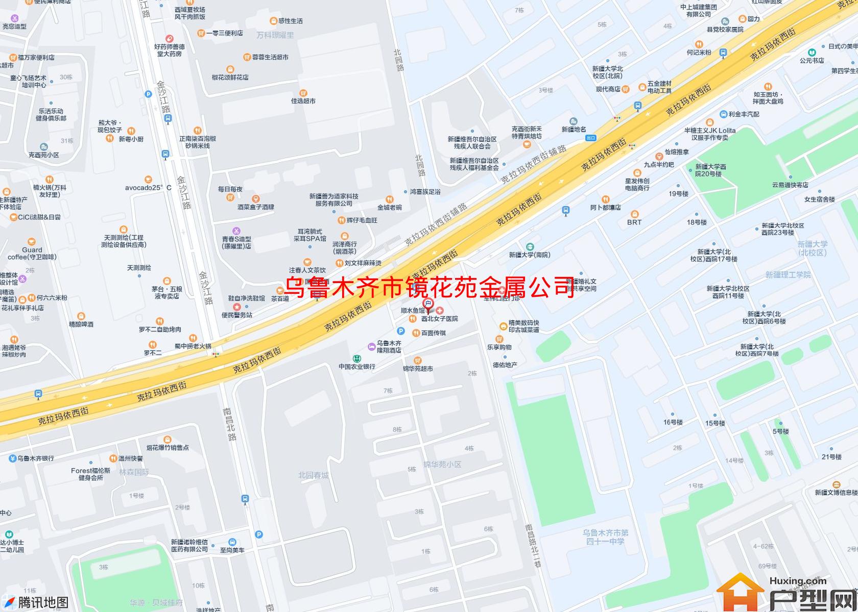镜花苑金属公司小区 - 户型网