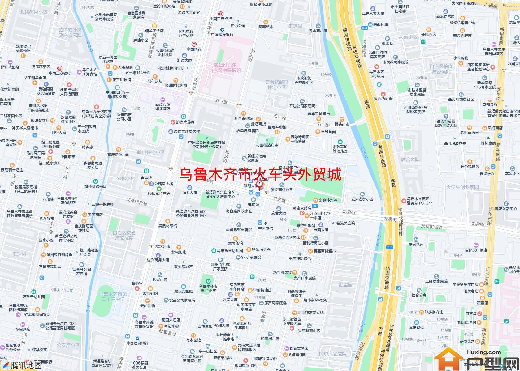 火车头外贸城小区 - 户型网