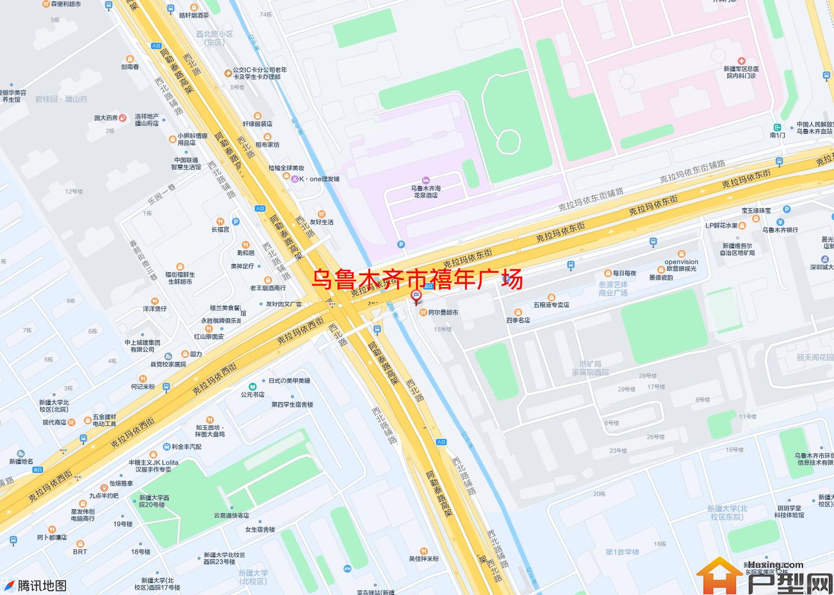 禧年广场小区 - 户型网
