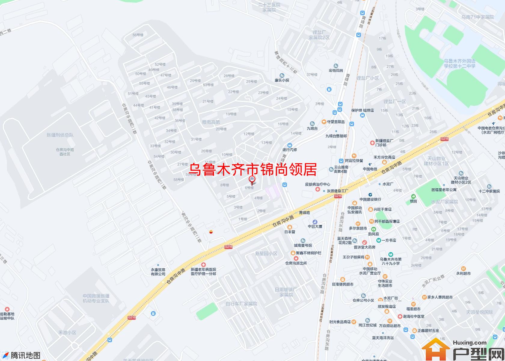 锦尚领居小区 - 户型网