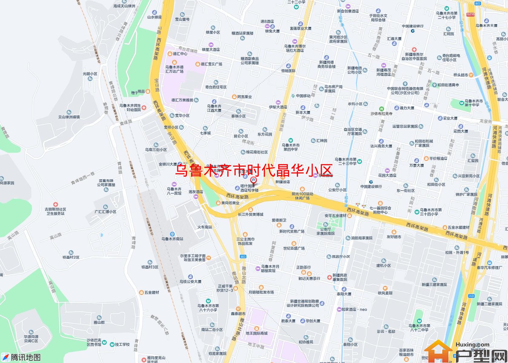 时代晶华小区小区 - 户型网