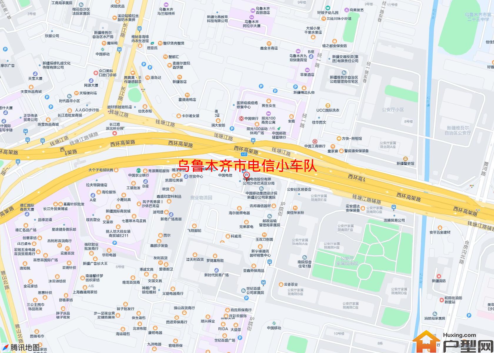 电信小车队小区 - 户型网