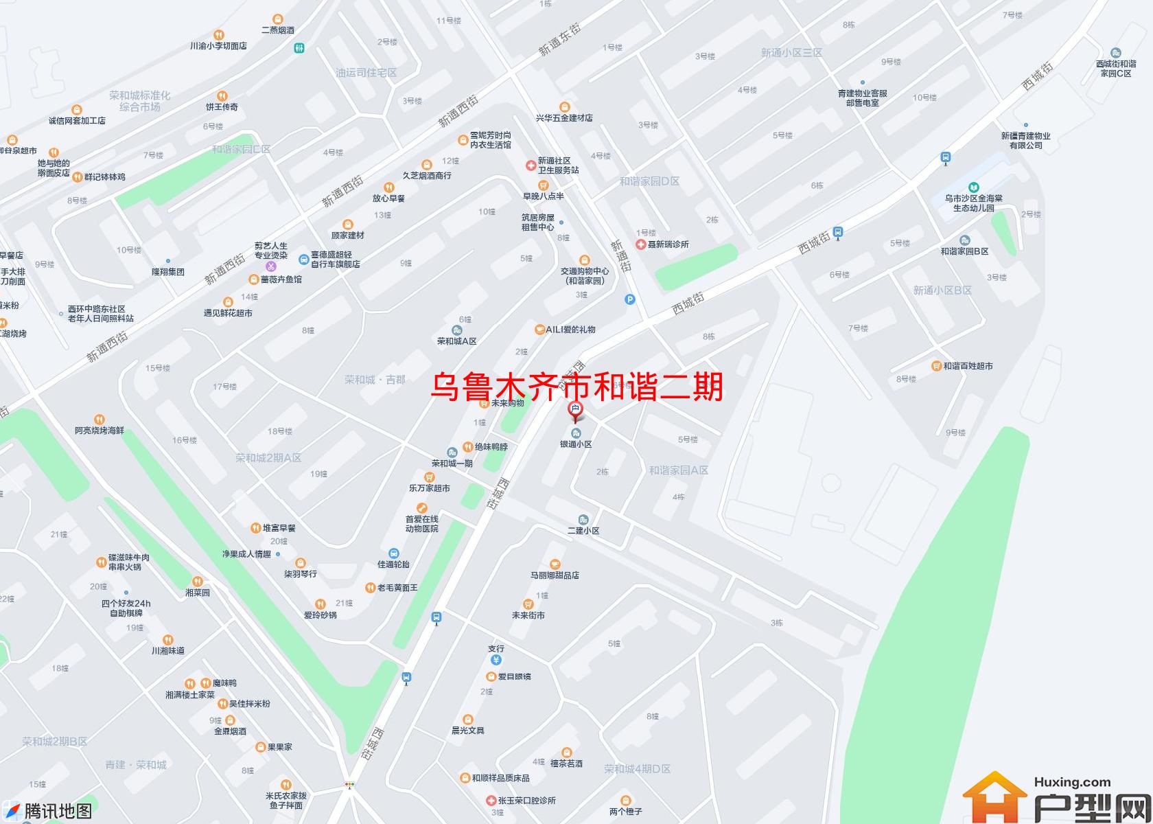 和谐二期小区 - 户型网