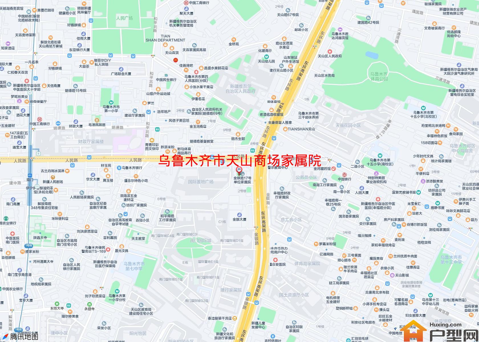 天山商场家属院小区 - 户型网