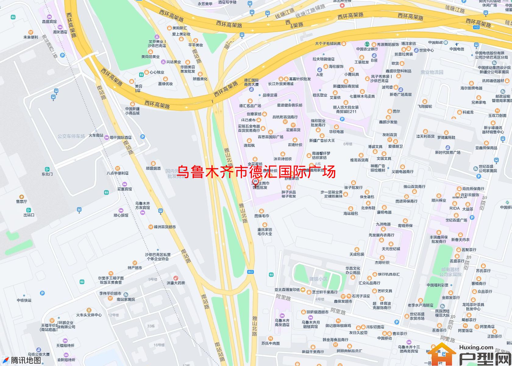 德汇国际广场小区 - 户型网