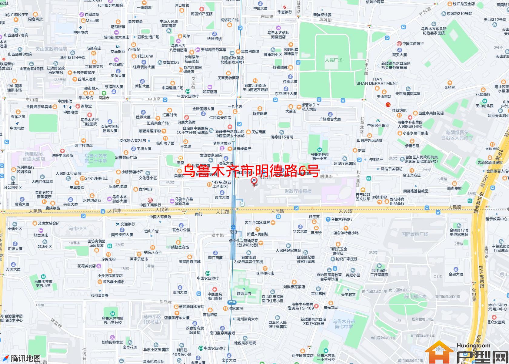 明德路6号小区 - 户型网