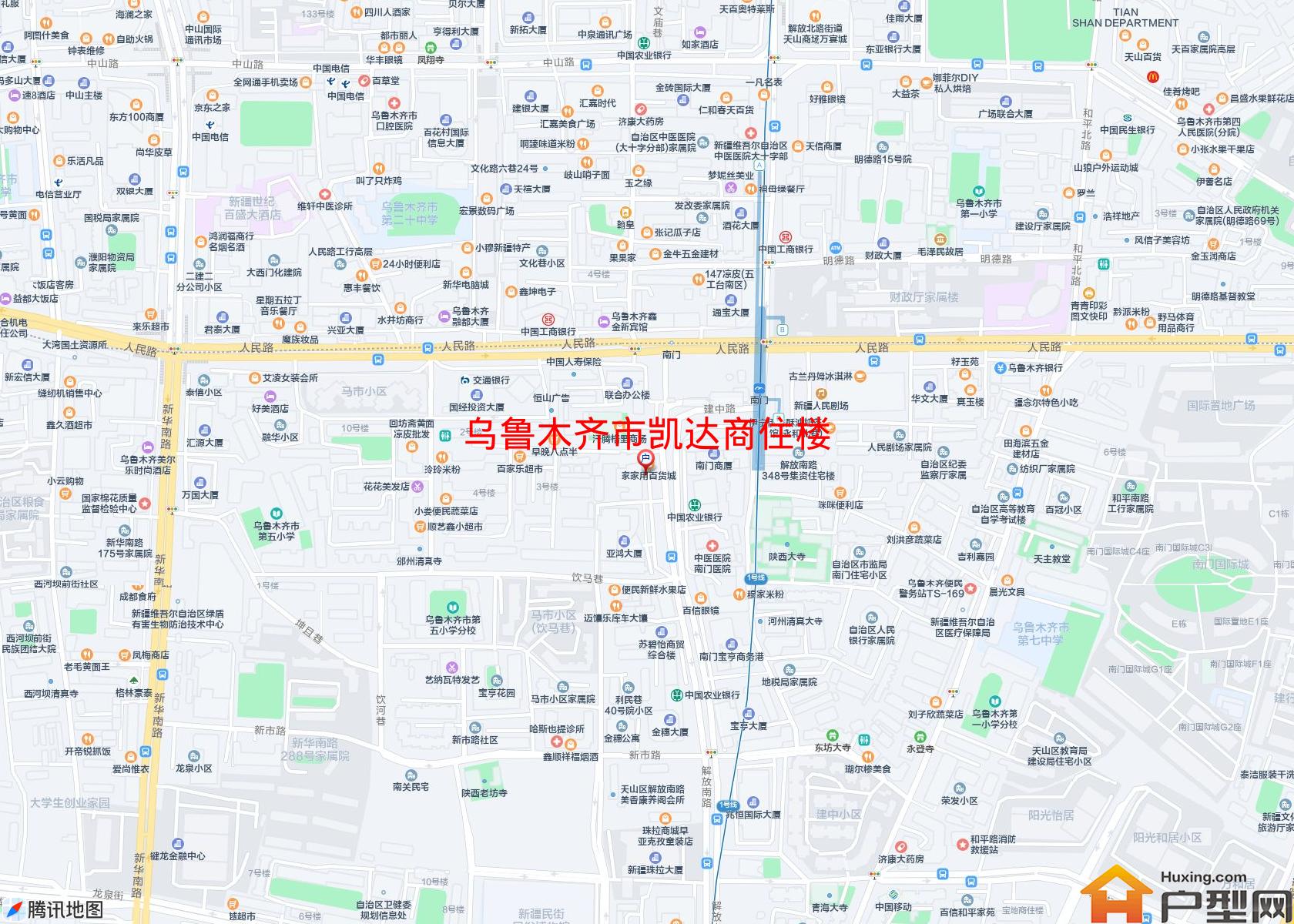 凯达商住楼小区 - 户型网