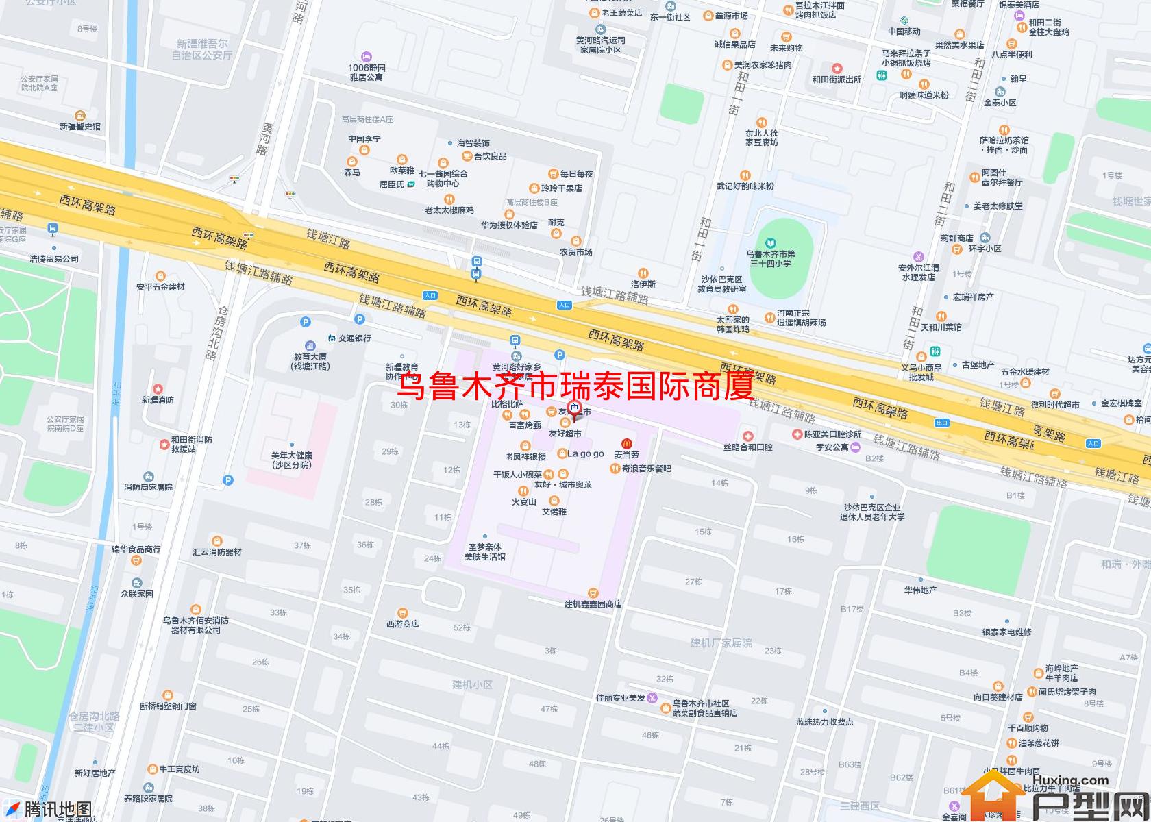 瑞泰国际商厦小区 - 户型网