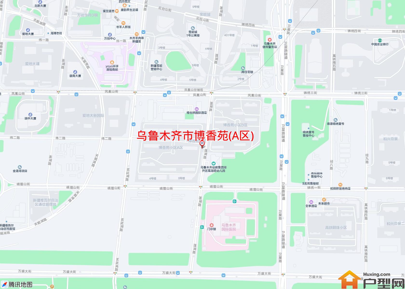 博香苑(A区)小区 - 户型网