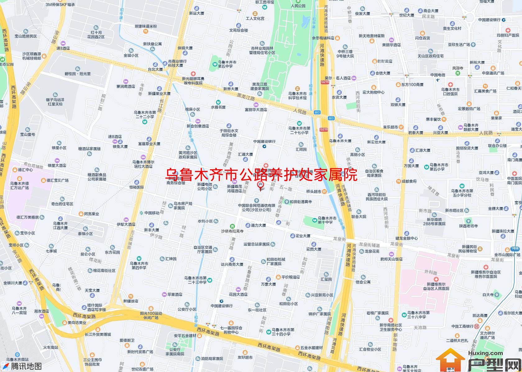 公路养护处家属院小区 - 户型网