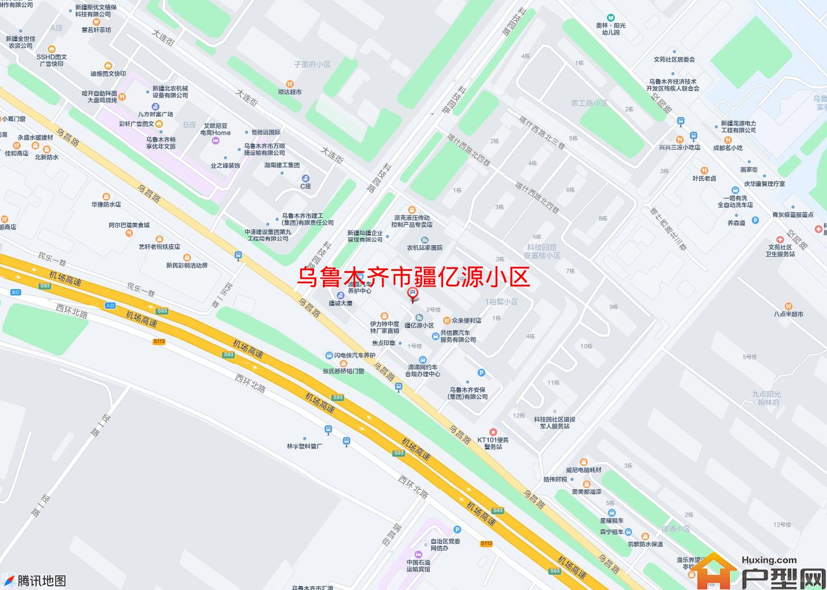 疆亿源小区小区 - 户型网