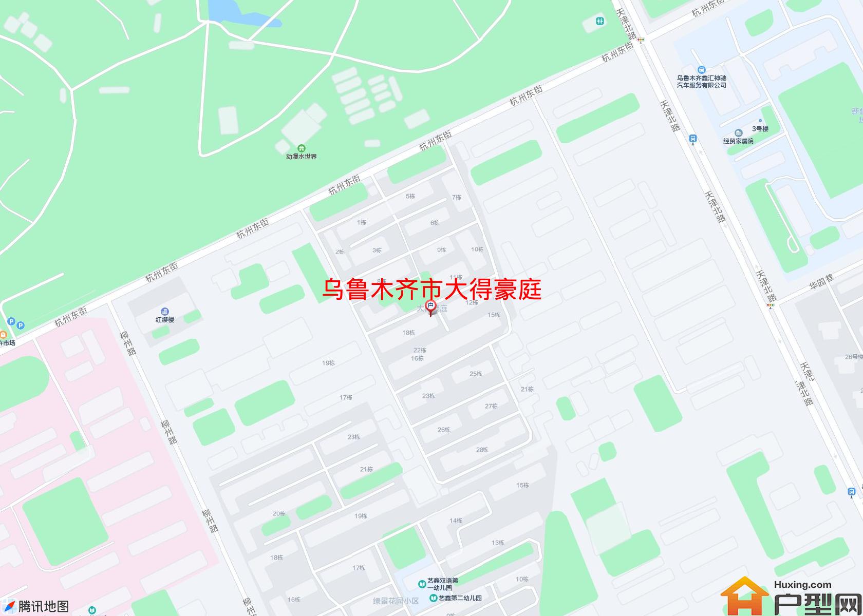 大得豪庭小区 - 户型网