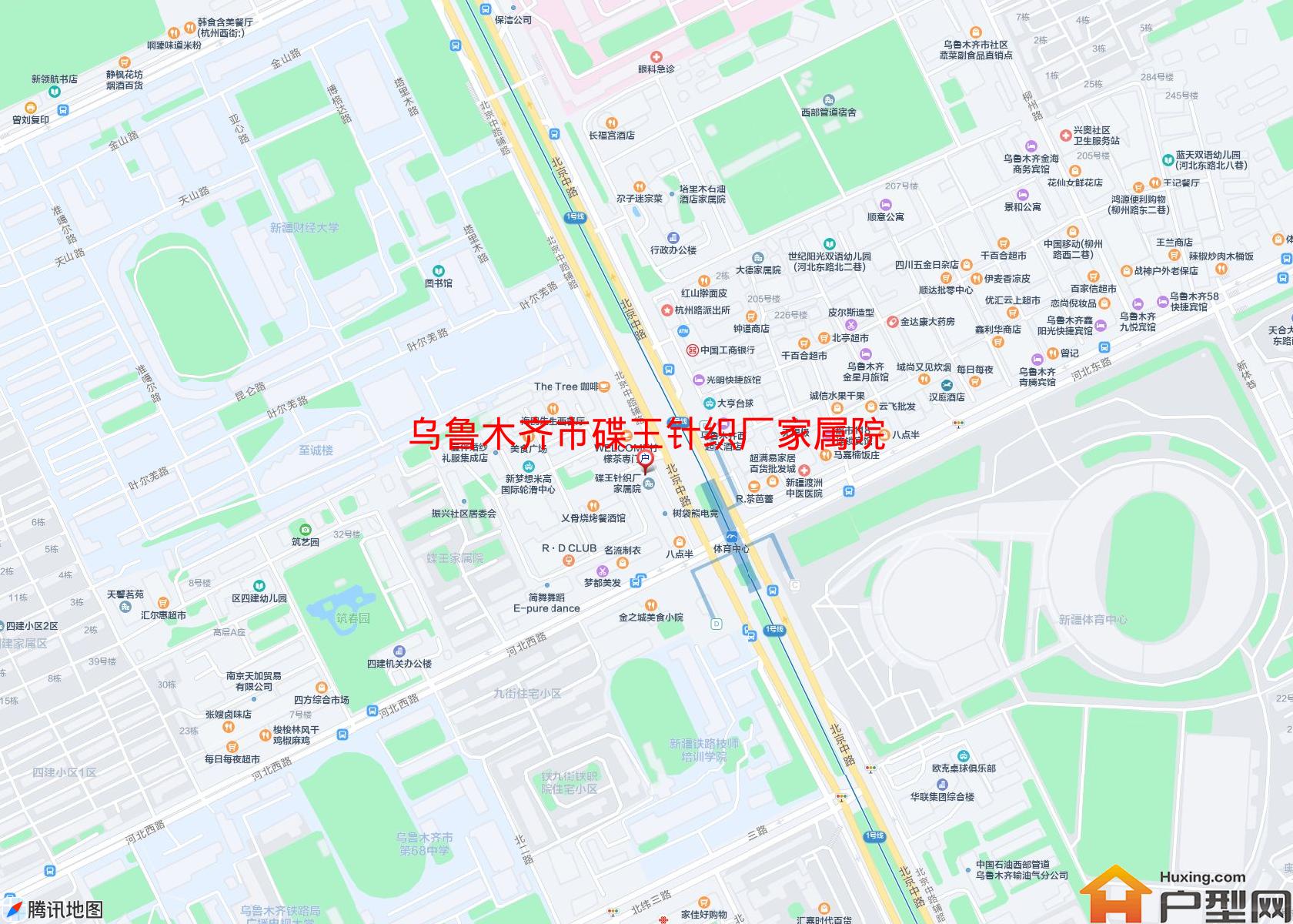 碟王针织厂家属院小区 - 户型网
