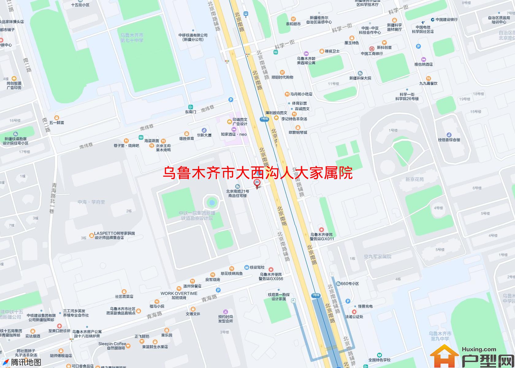 大西沟人大家属院小区 - 户型网