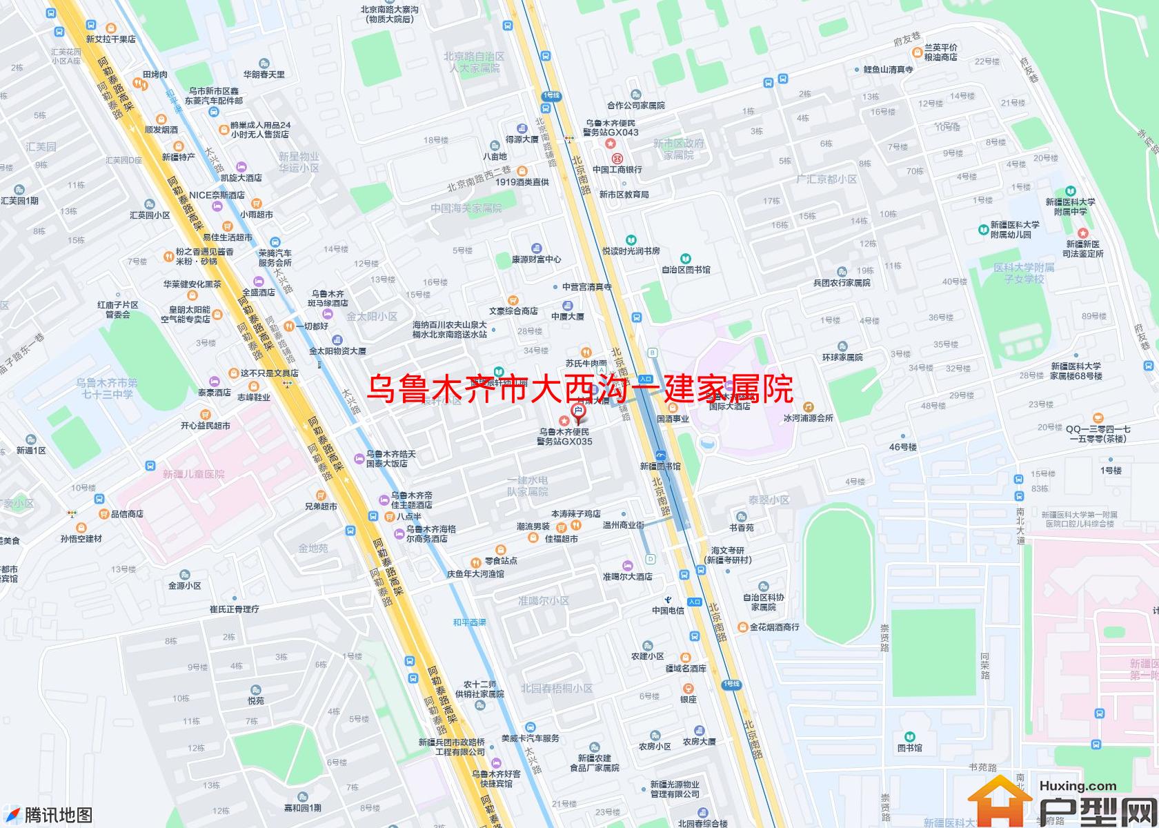 大西沟一建家属院小区 - 户型网