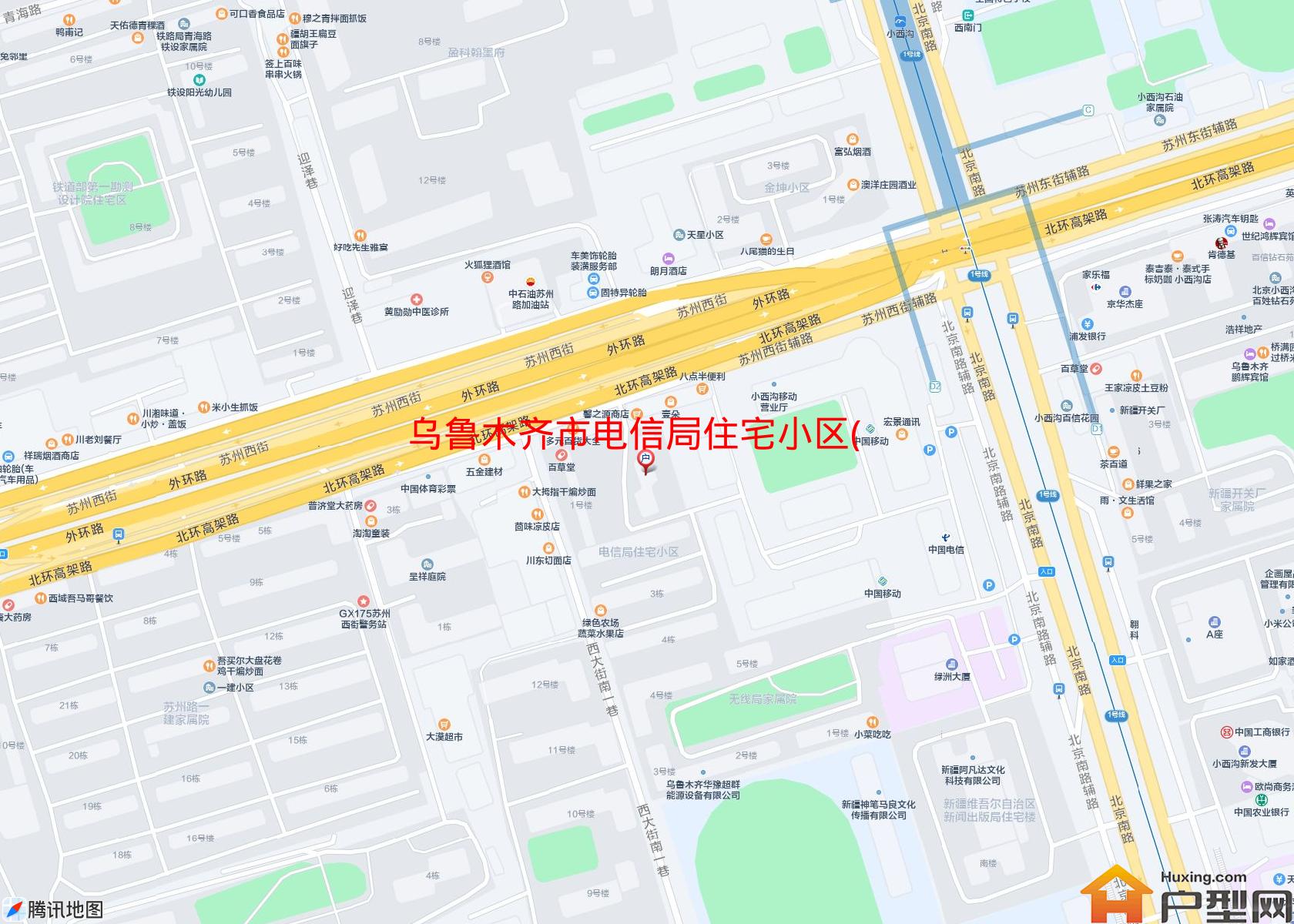 电信局住宅小区(苏州路)小区 - 户型网