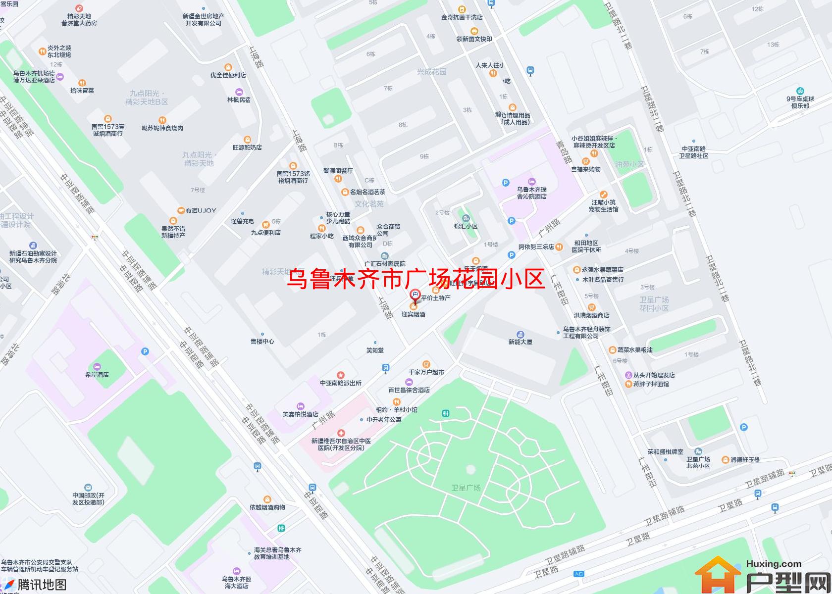 广场花园小区小区 - 户型网