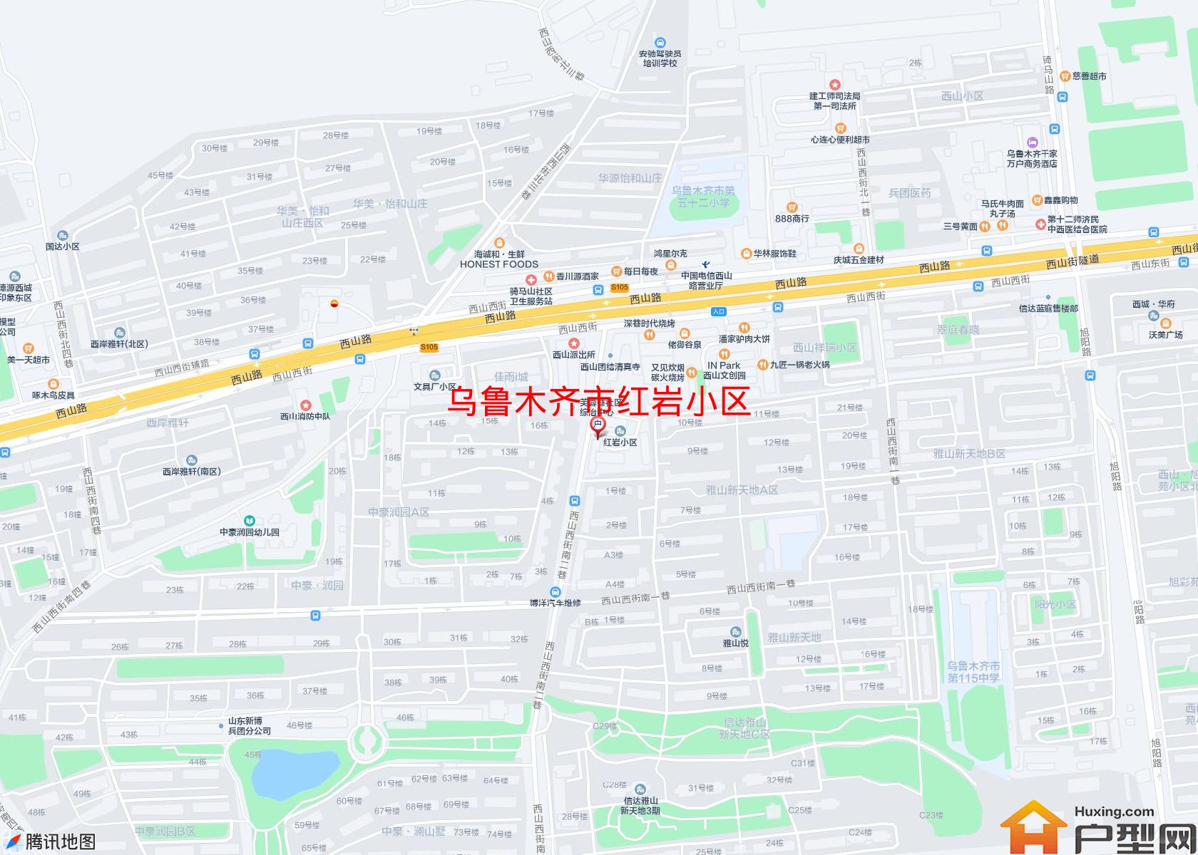 红岩小区小区 - 户型网