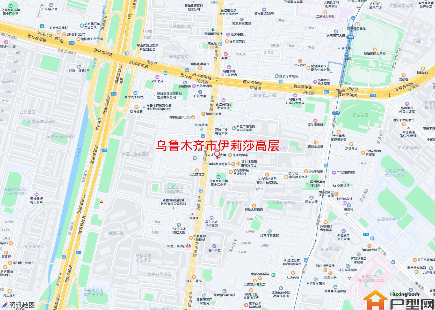 伊莉莎高层小区 - 户型网