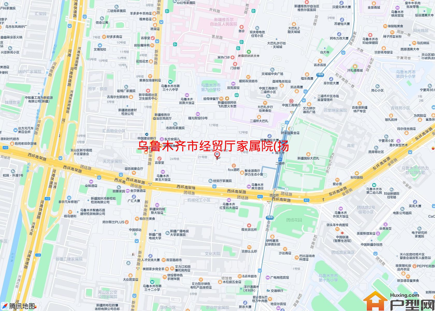经贸厅家属院(扬子江路)小区 - 户型网