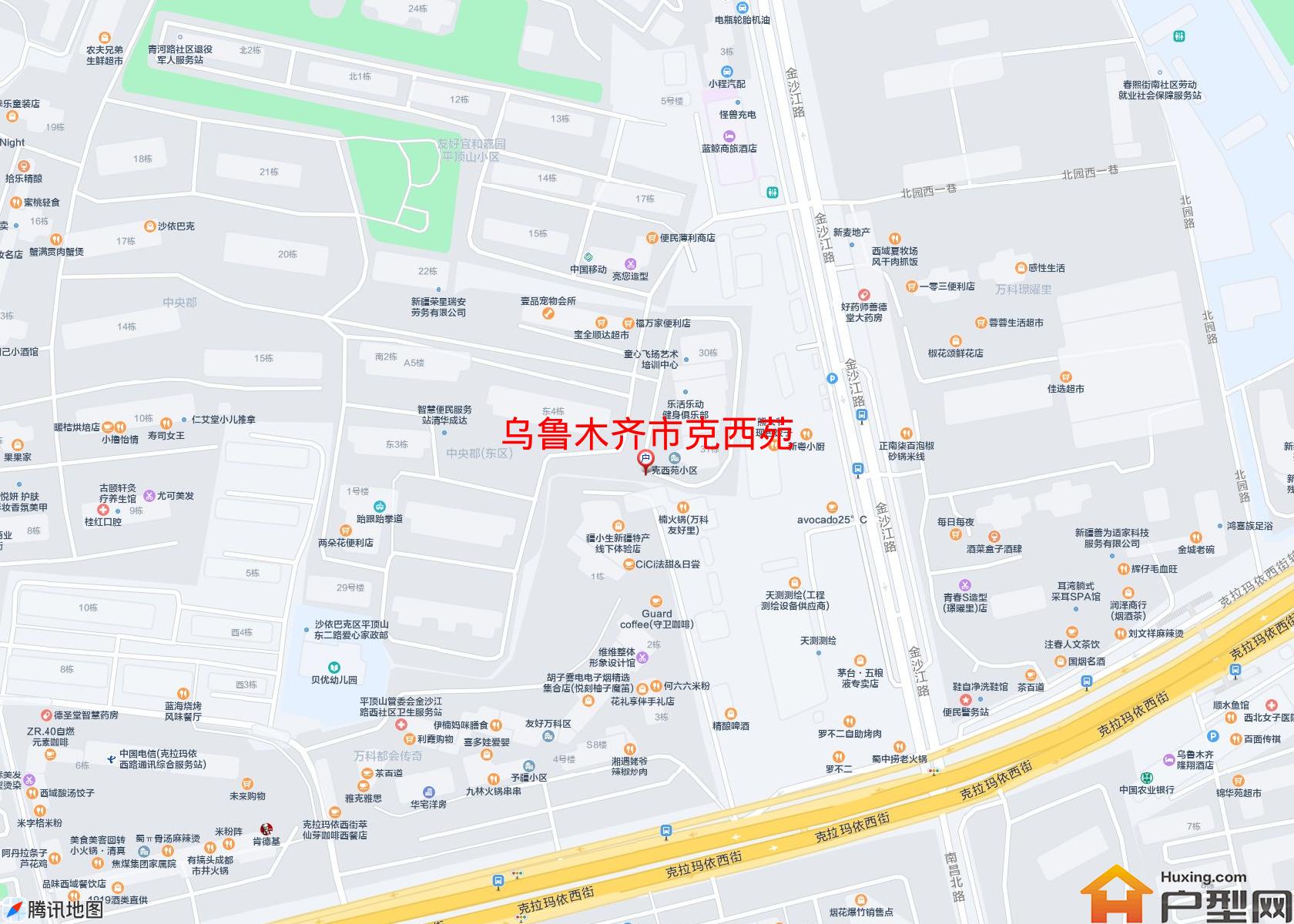 克西苑小区 - 户型网