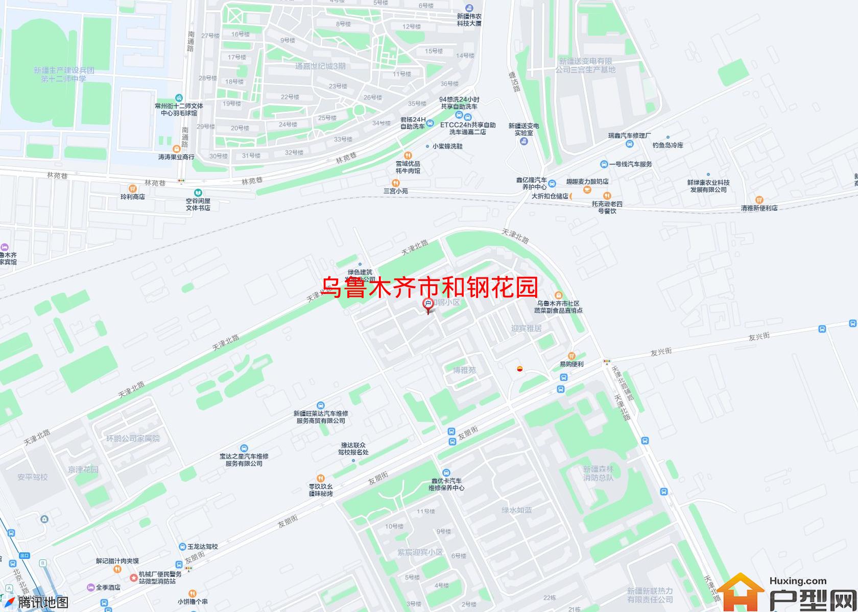 和钢花园小区 - 户型网