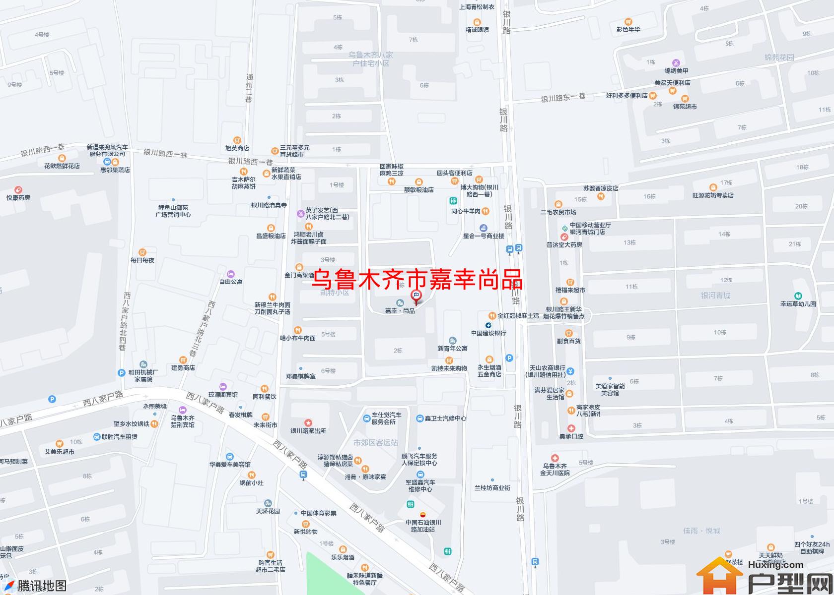 嘉幸尚品小区 - 户型网
