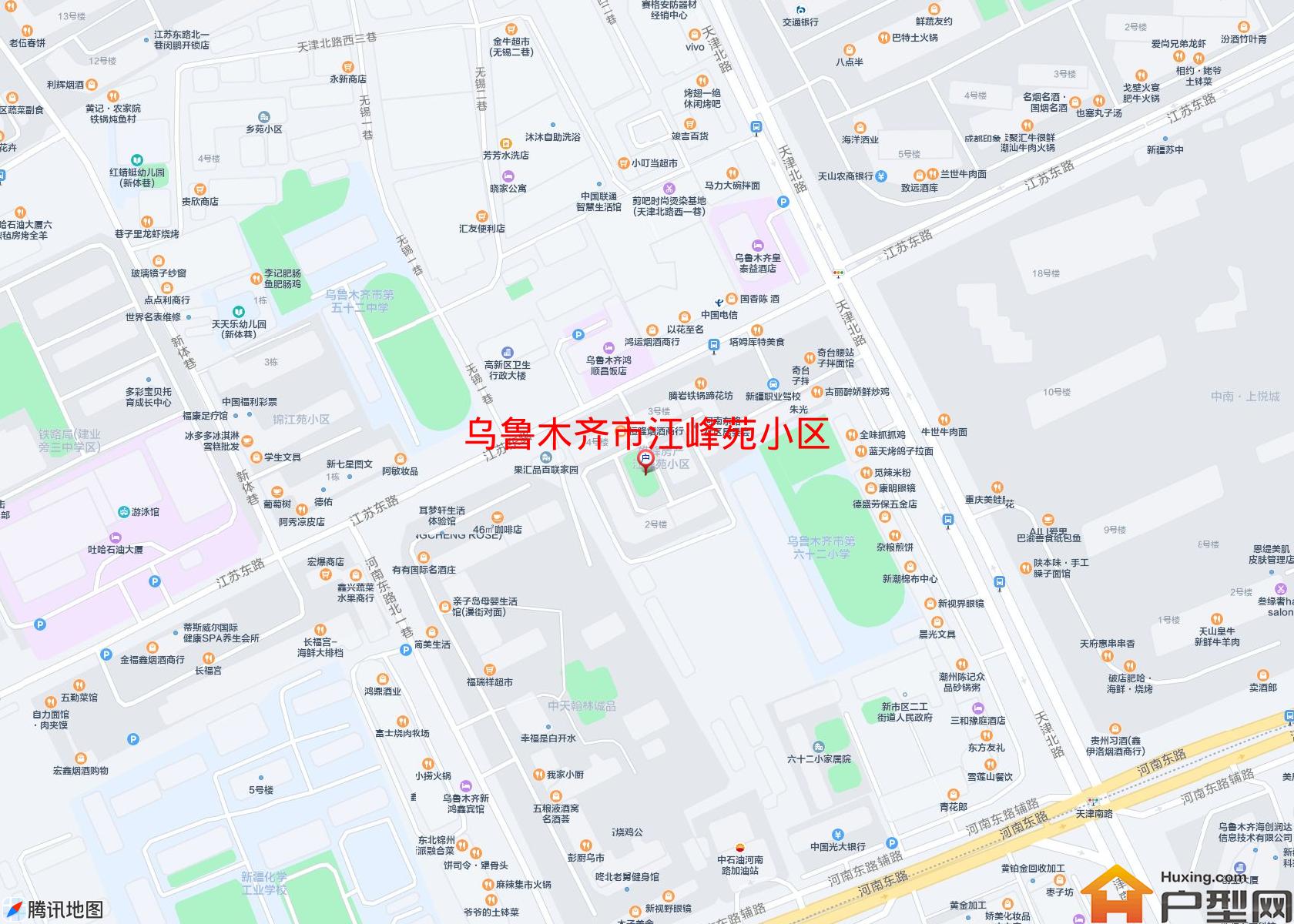 江峰苑小区小区 - 户型网