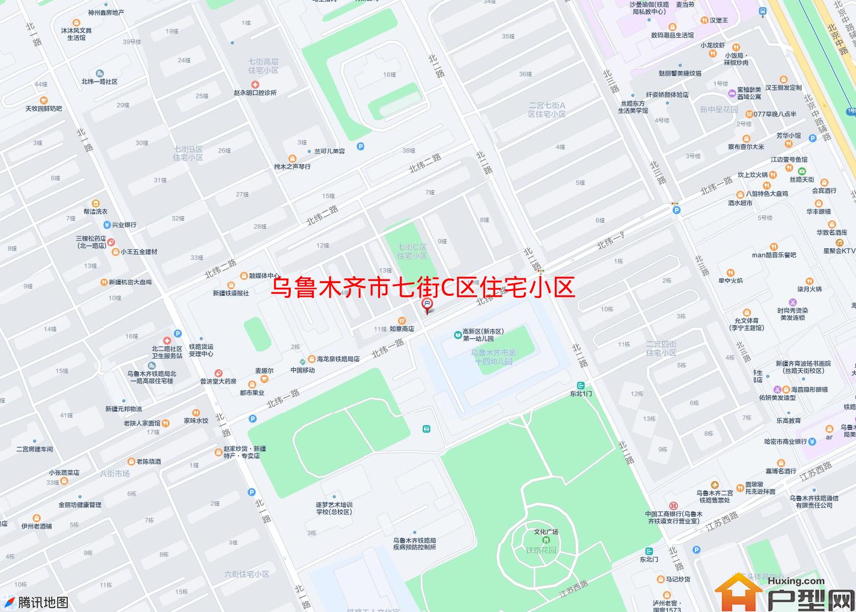 七街C区住宅小区小区 - 户型网