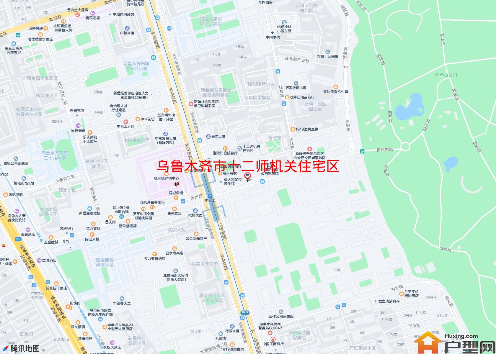 十二师机关住宅区小区 - 户型网