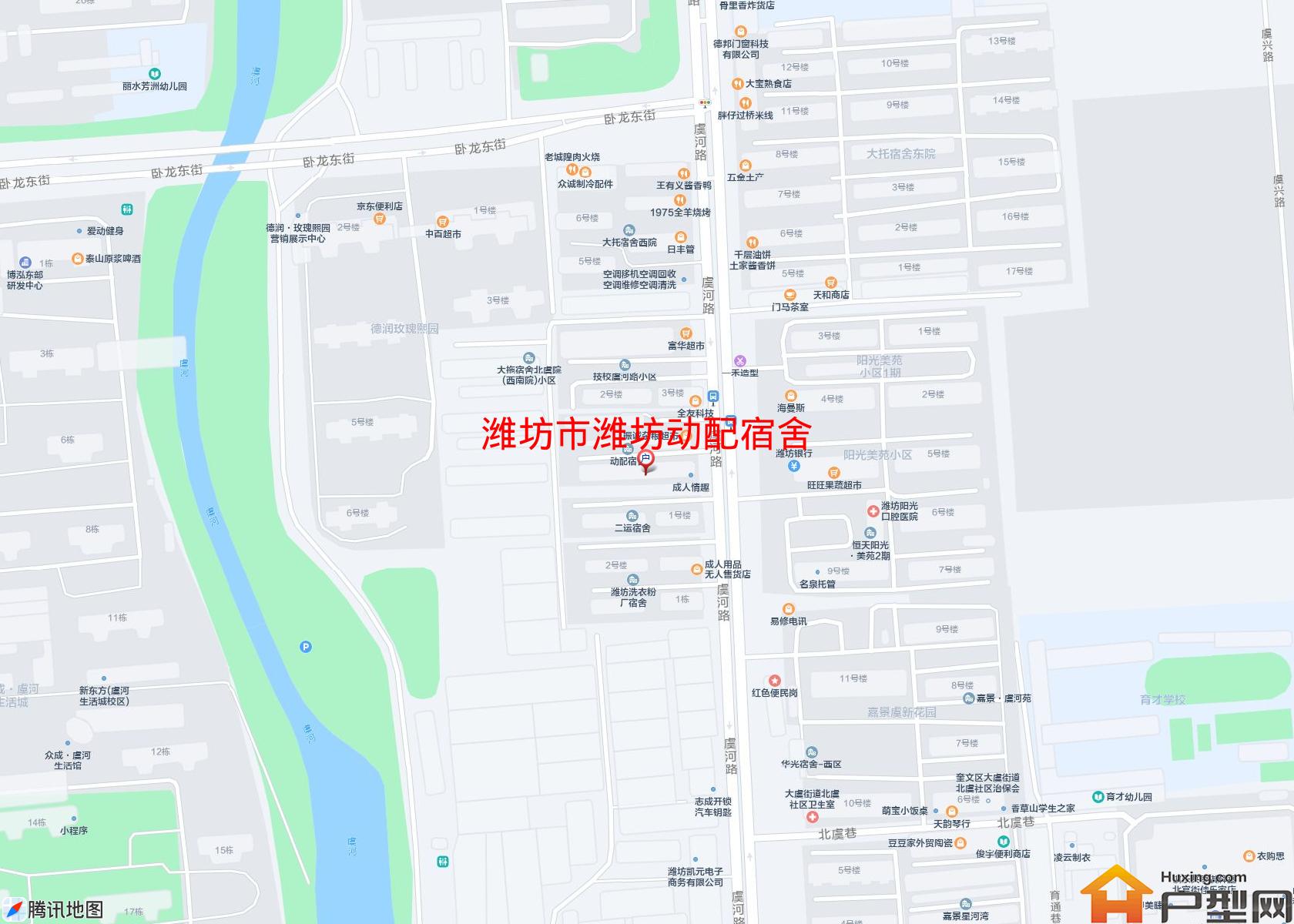 潍坊动配宿舍小区 - 户型网