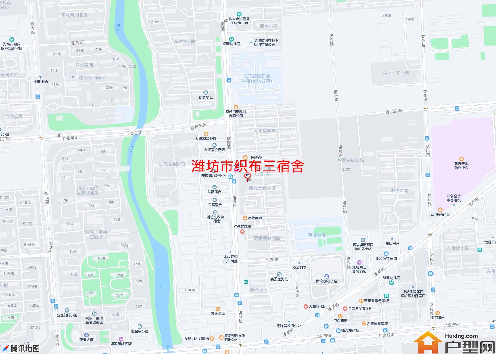 织布三宿舍小区 - 户型网