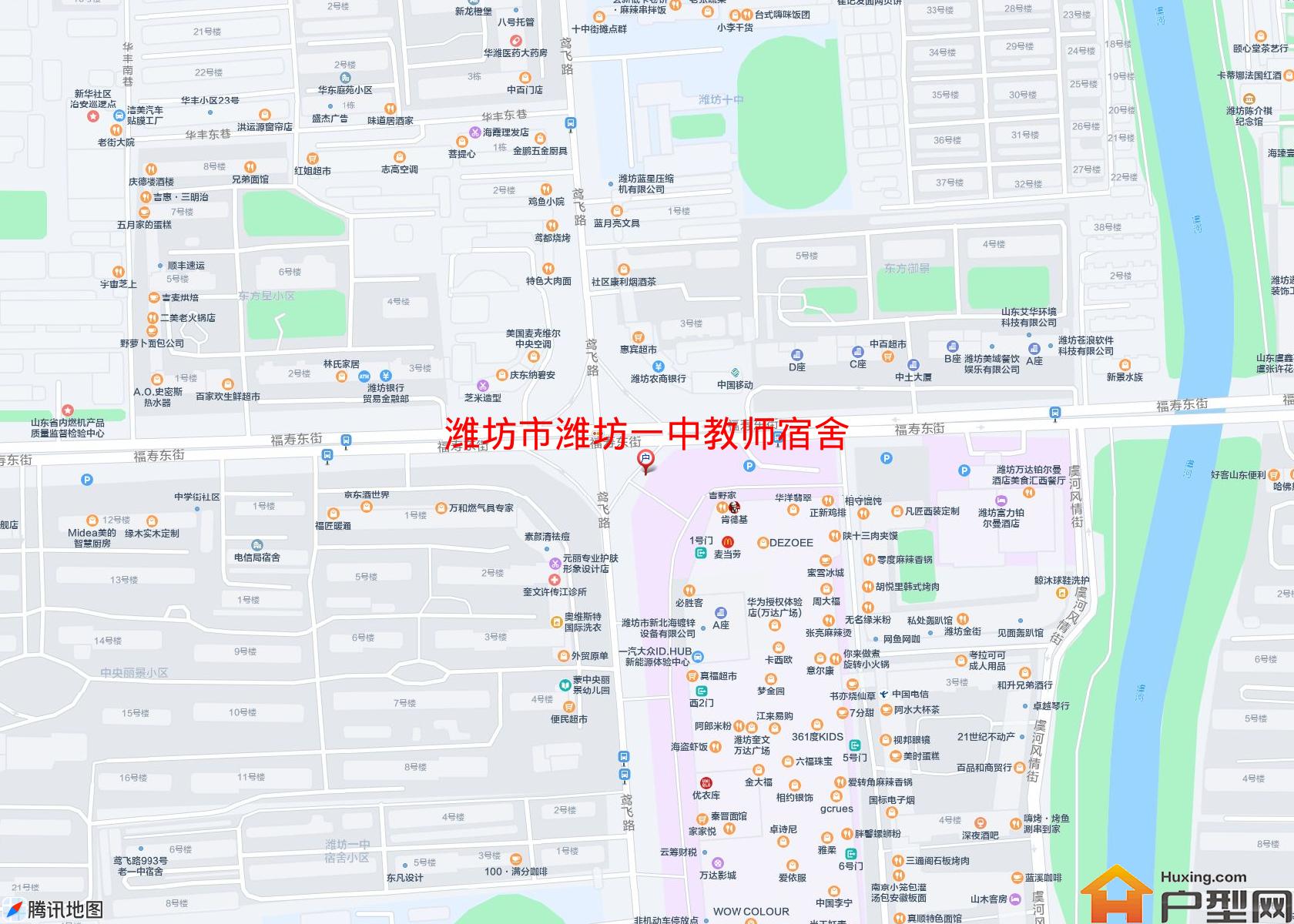 潍坊一中教师宿舍小区 - 户型网