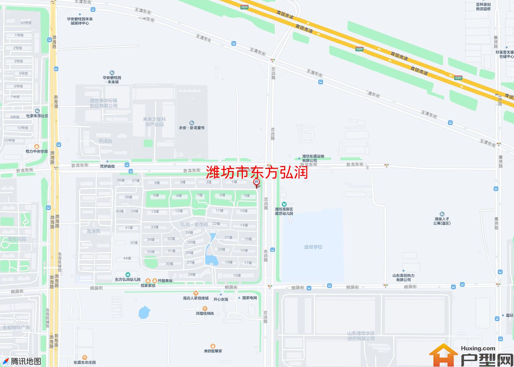 东方弘润小区 - 户型网