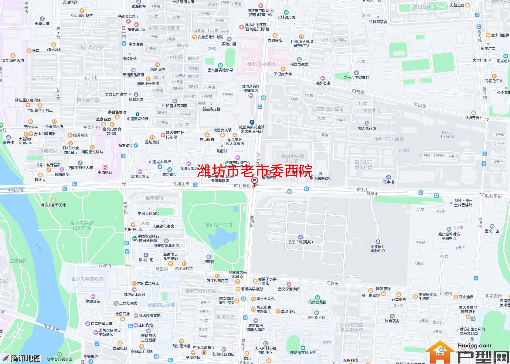 老市委西院小区 - 户型网