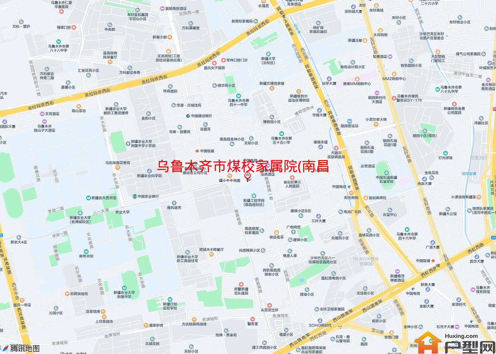 煤校家属院(南昌路)小区 - 户型网