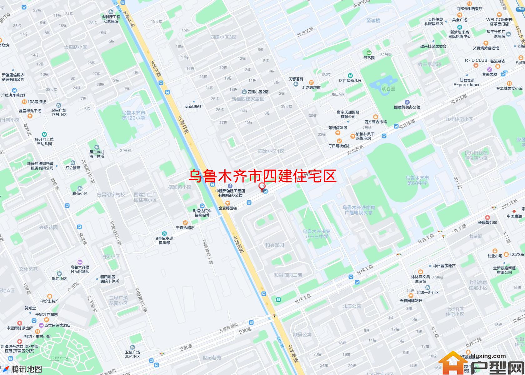 四建住宅区小区 - 户型网