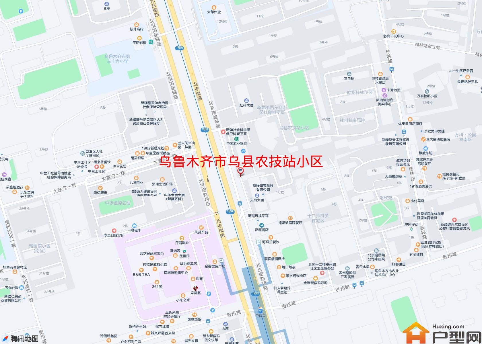 乌县农技站小区小区 - 户型网