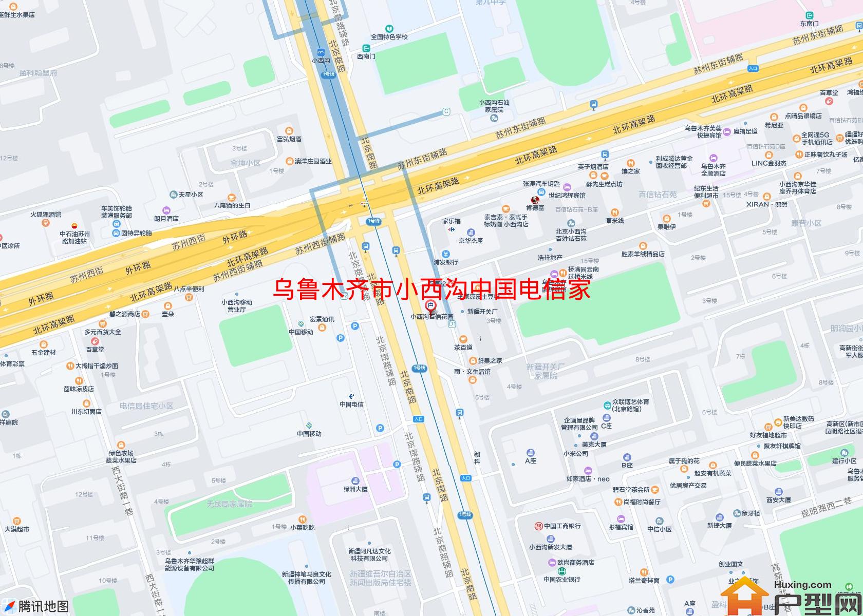 小西沟中国电信家属区小区 - 户型网