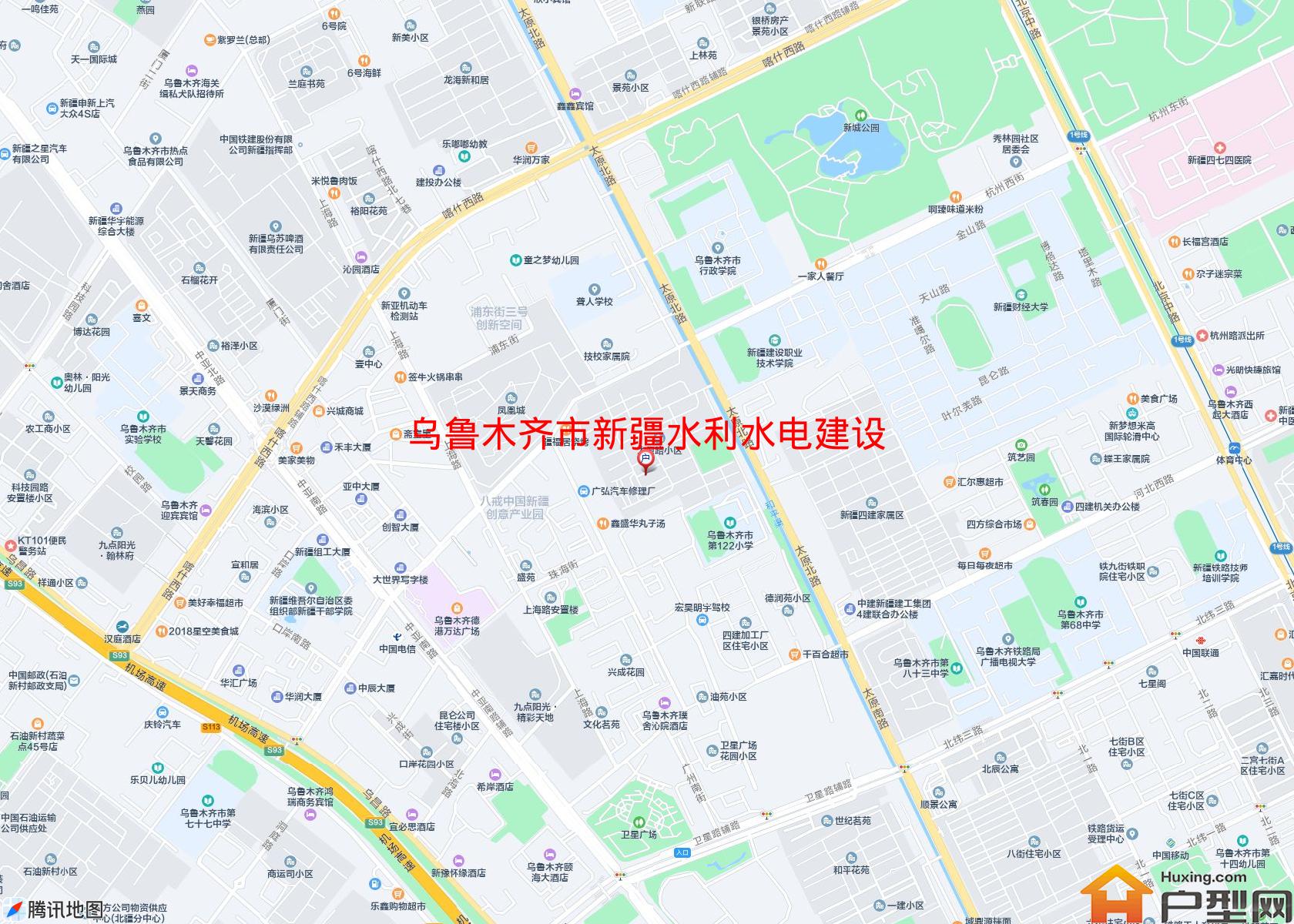 新疆水利水电建设基础工程处家属院小区 - 户型网