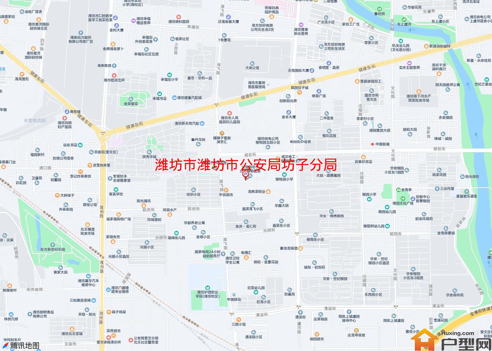 潍坊市公安局坊子分局樱南宿舍小区 - 户型网