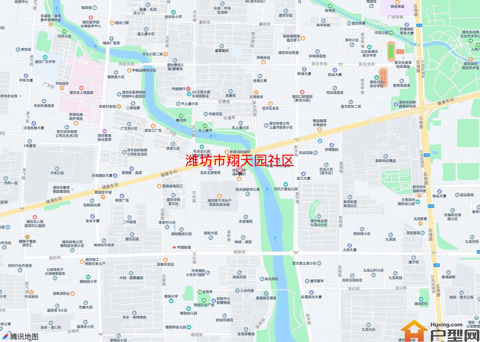 翔天园社区小区 - 户型网