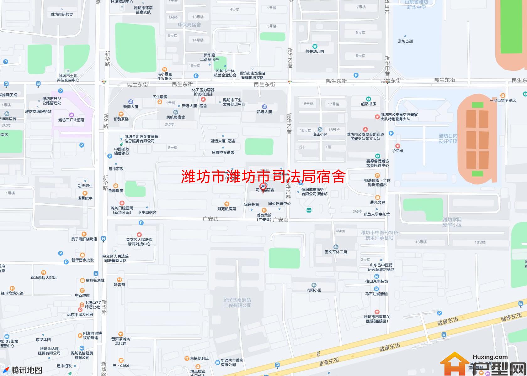 潍坊市司法局宿舍小区 - 户型网