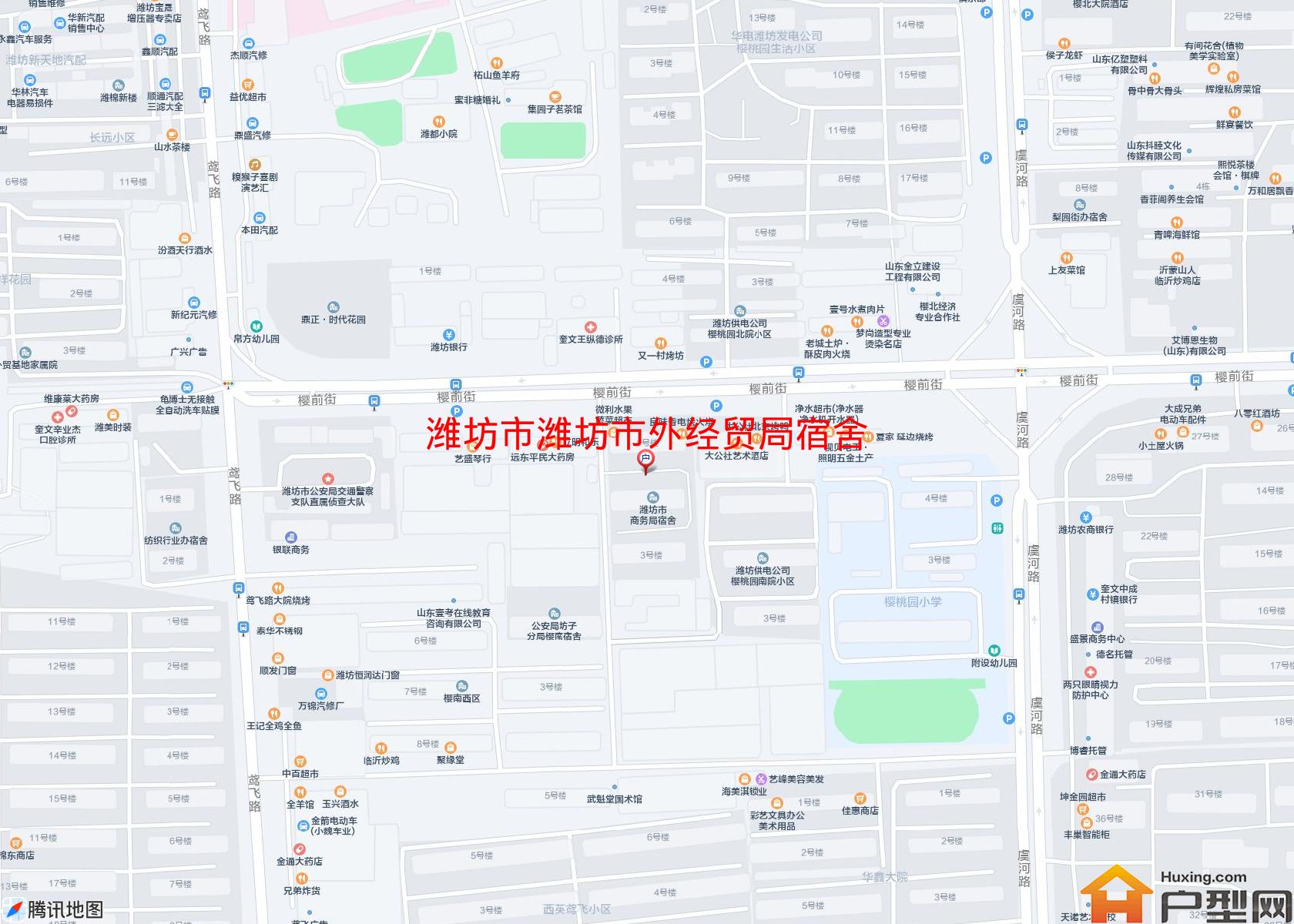 潍坊市外经贸局宿舍小区 - 户型网