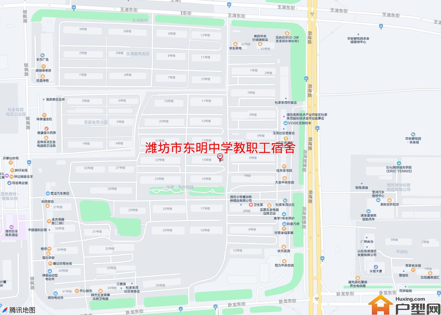 东明中学教职工宿舍小区 - 户型网