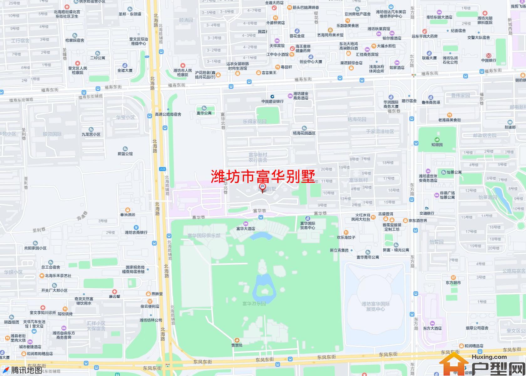 富华别墅小区 - 户型网