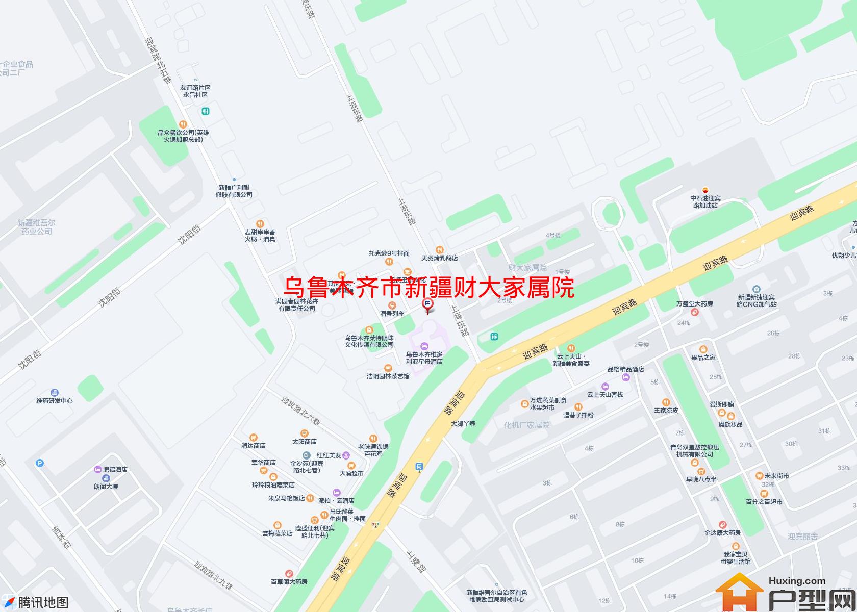 新疆财大家属院小区 - 户型网