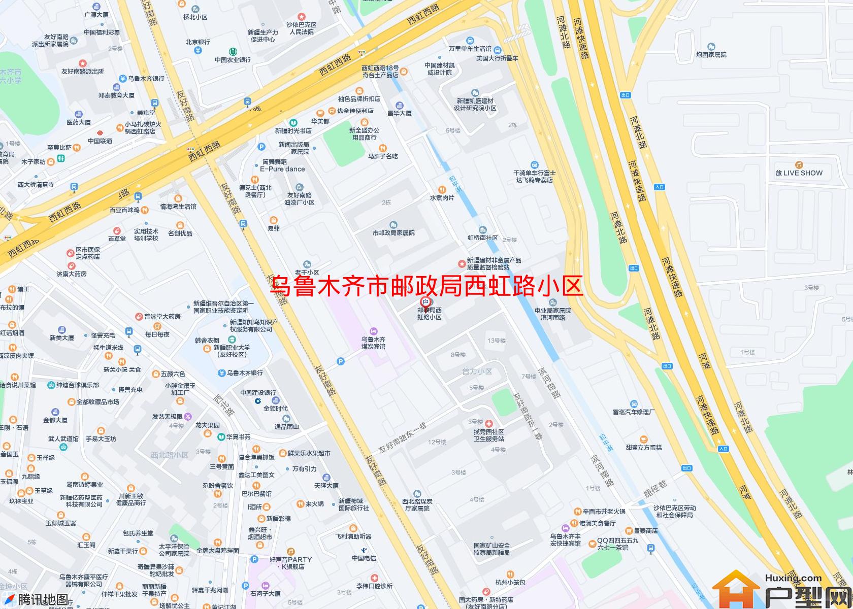 邮政局西虹路小区小区 - 户型网