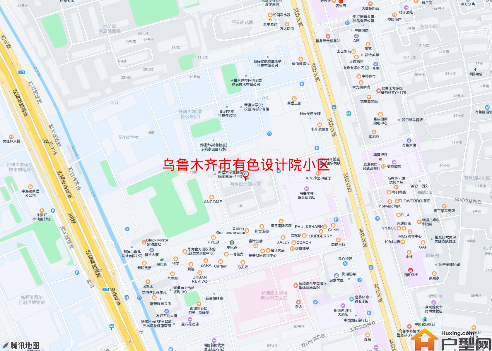 有色设计院小区小区 - 户型网